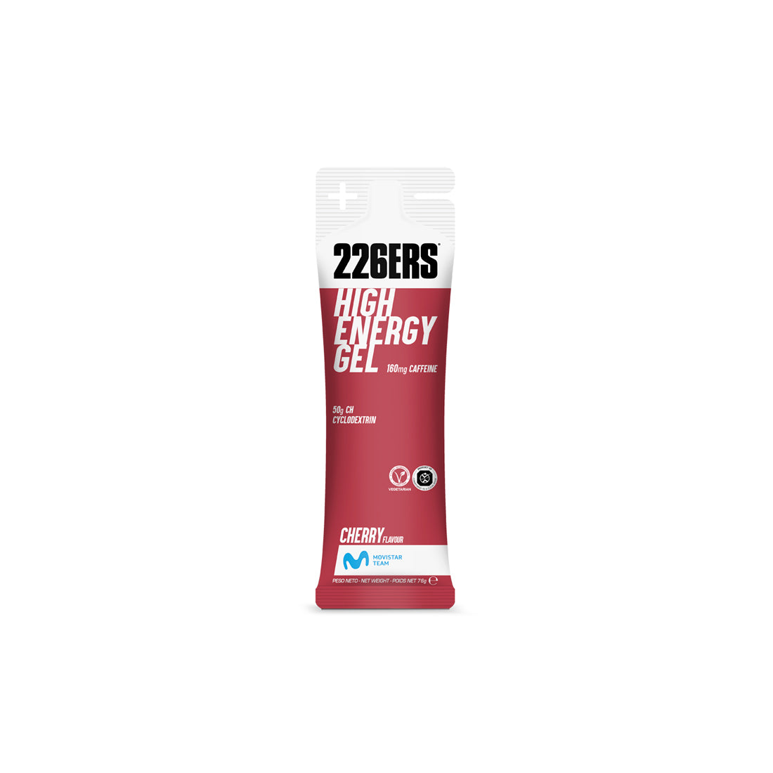 HIGH ENERGY GEL 60ml (CAFFEINE CHERRY)