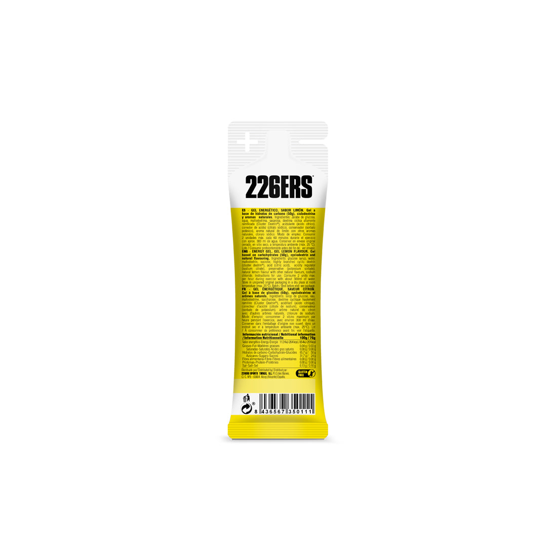 HIGH ENERGY GEL 60ml (LEMON)