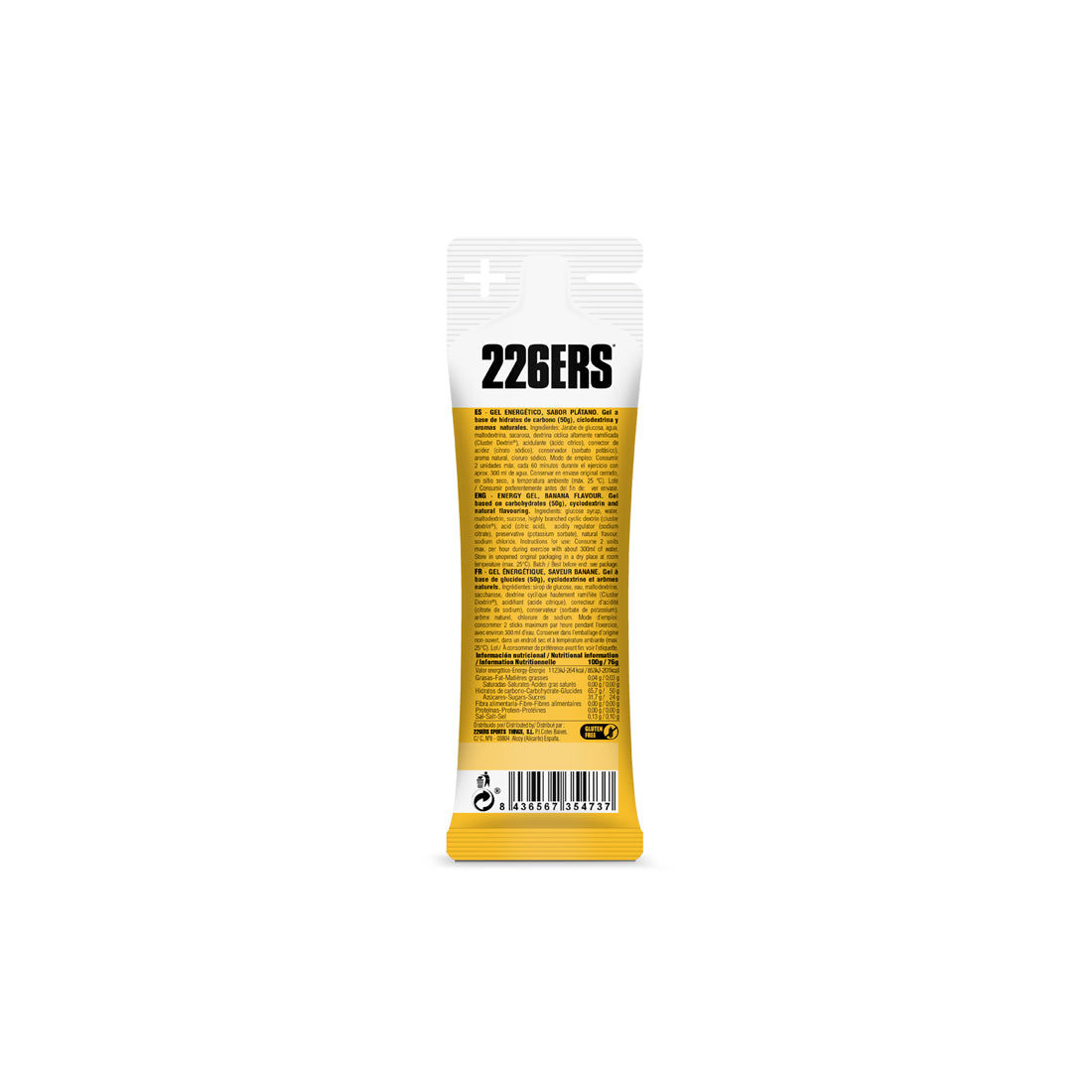 HIGH ENERGY GEL 60ml (BANANA)