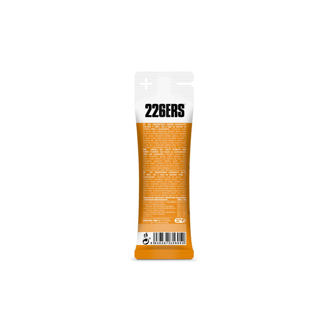 HIGH ENERGY GEL 76G (SALTY PEANUT & HONEY)