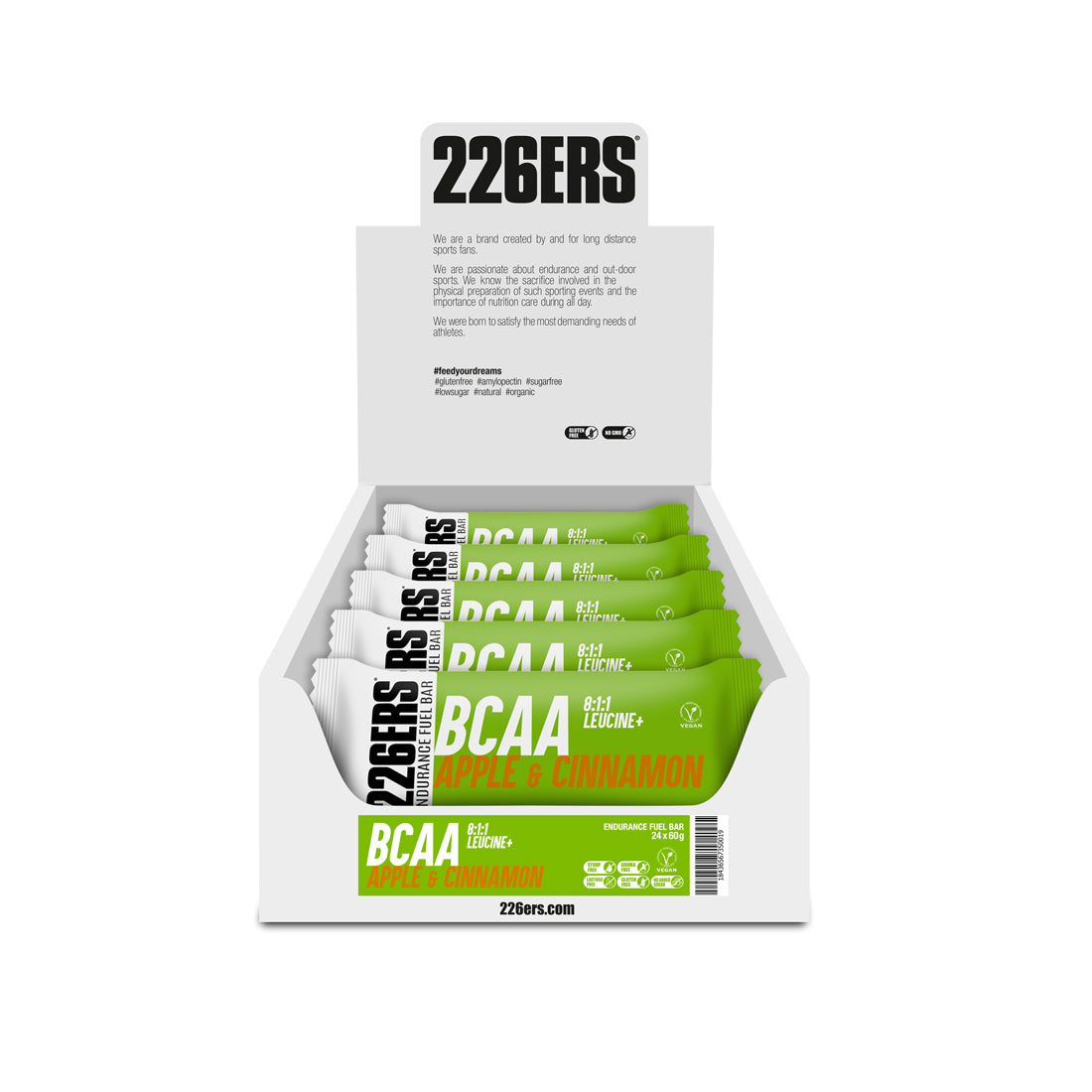 ENDURANCE BAR BCAAs 60G (APPLE & CINAMON)
