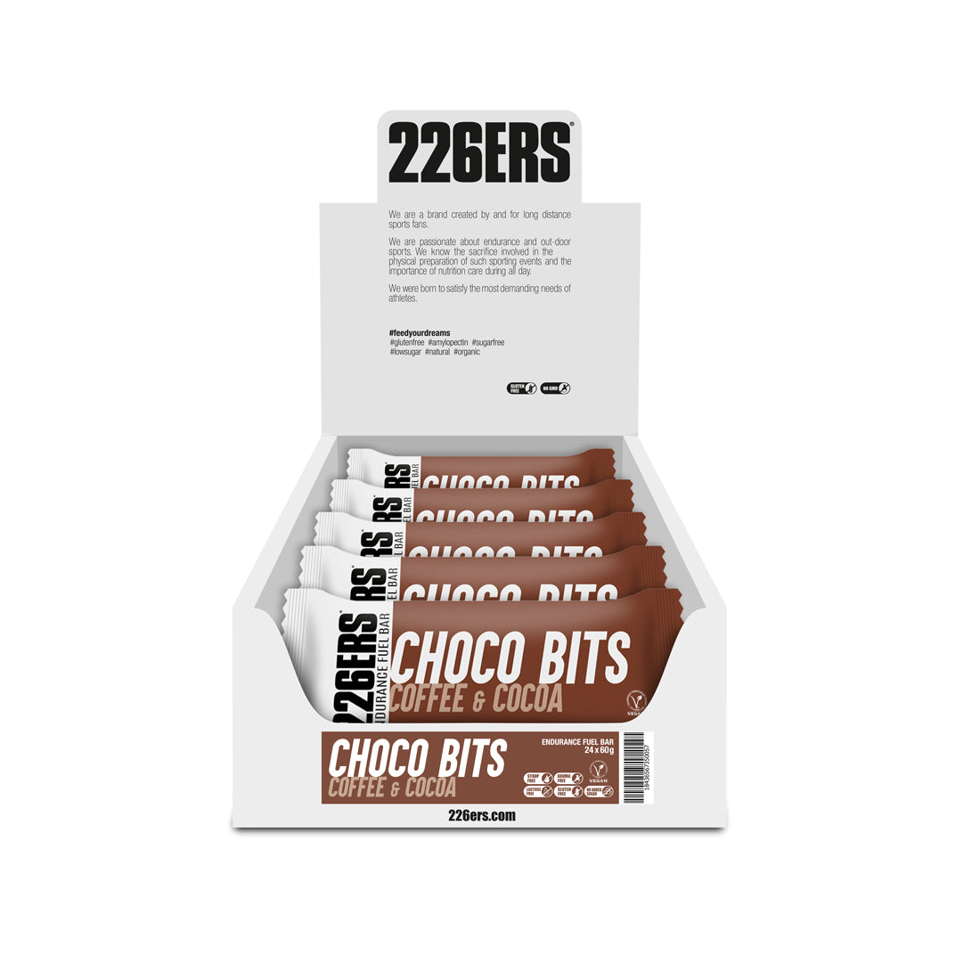 ENDURANCE FUEL BAR CHOCO BITS (COFFE & COCOA)
