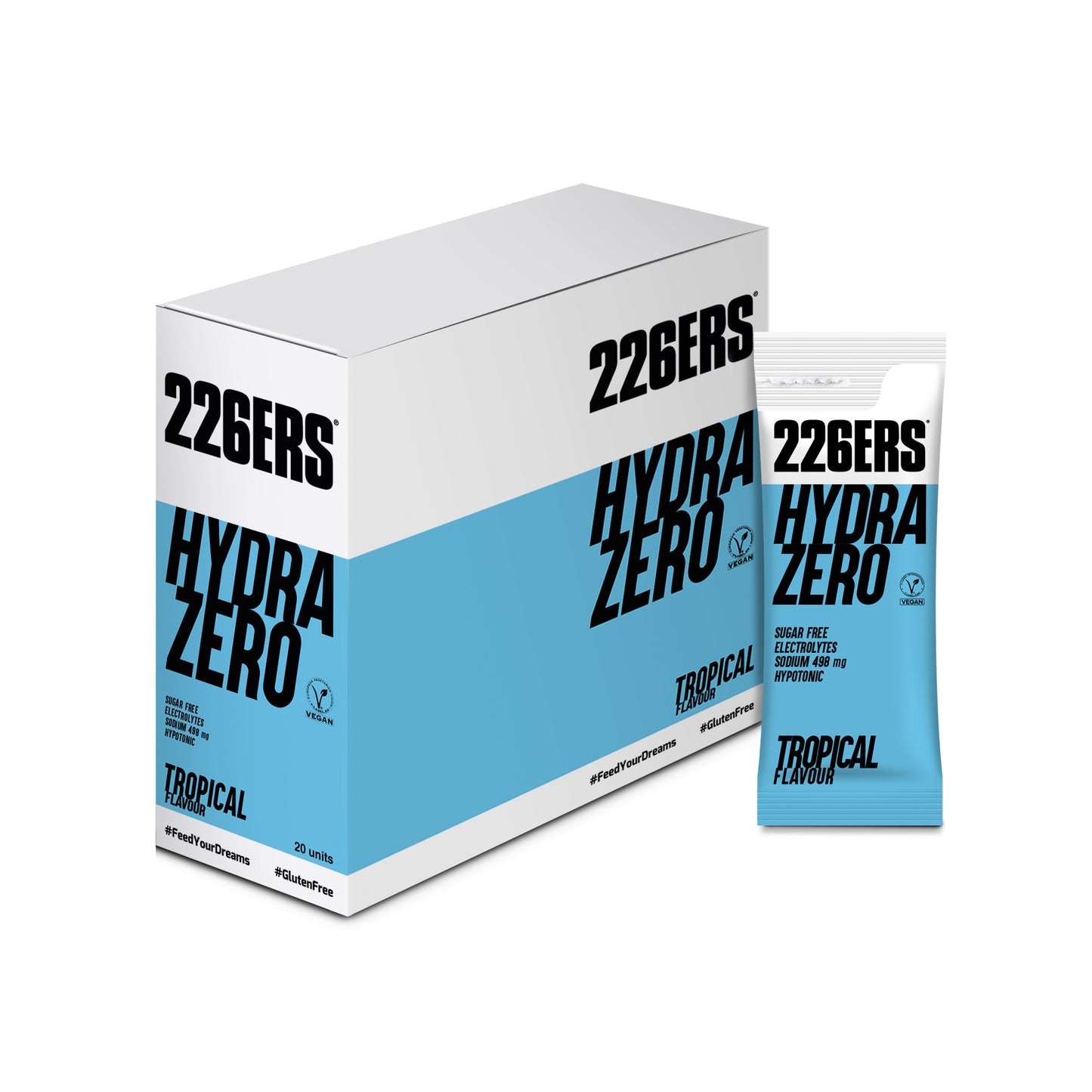 HYDRA ZERO DRINK 225G (TROPICAL)