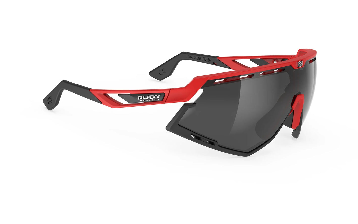 DEFENDER - FIRE RED GLOSS/BUMPER BLACK - IMPACTX PHOTOCHROMIC 2 LSR RED