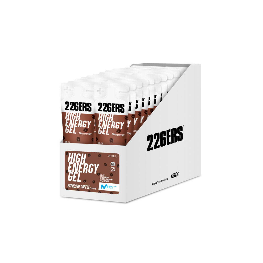 HIGH ENERGY GEL 60ml (CAFFEINE EXPRESSO COFFEE)