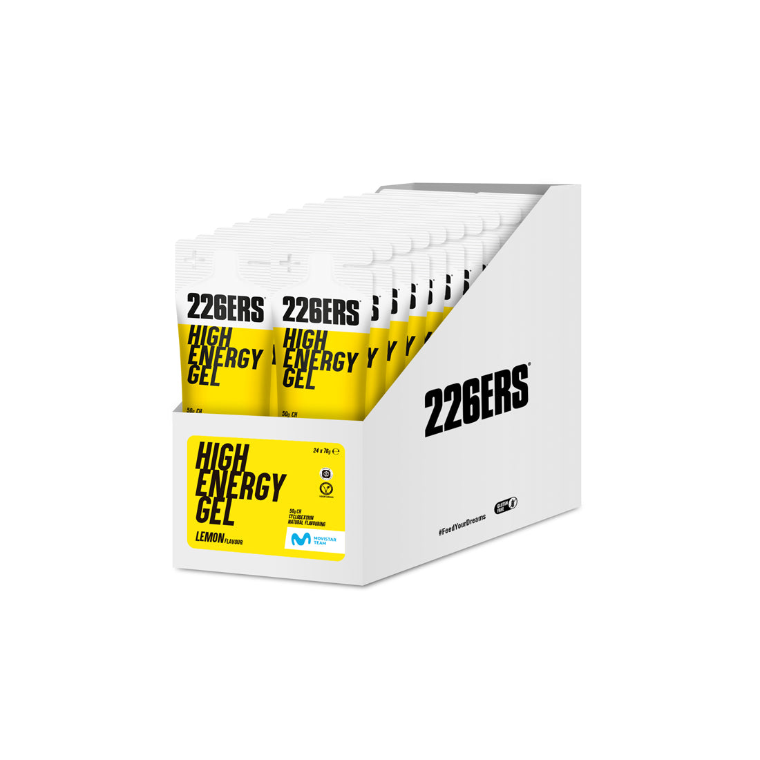 HIGH ENERGY GEL 60ml (LEMON)