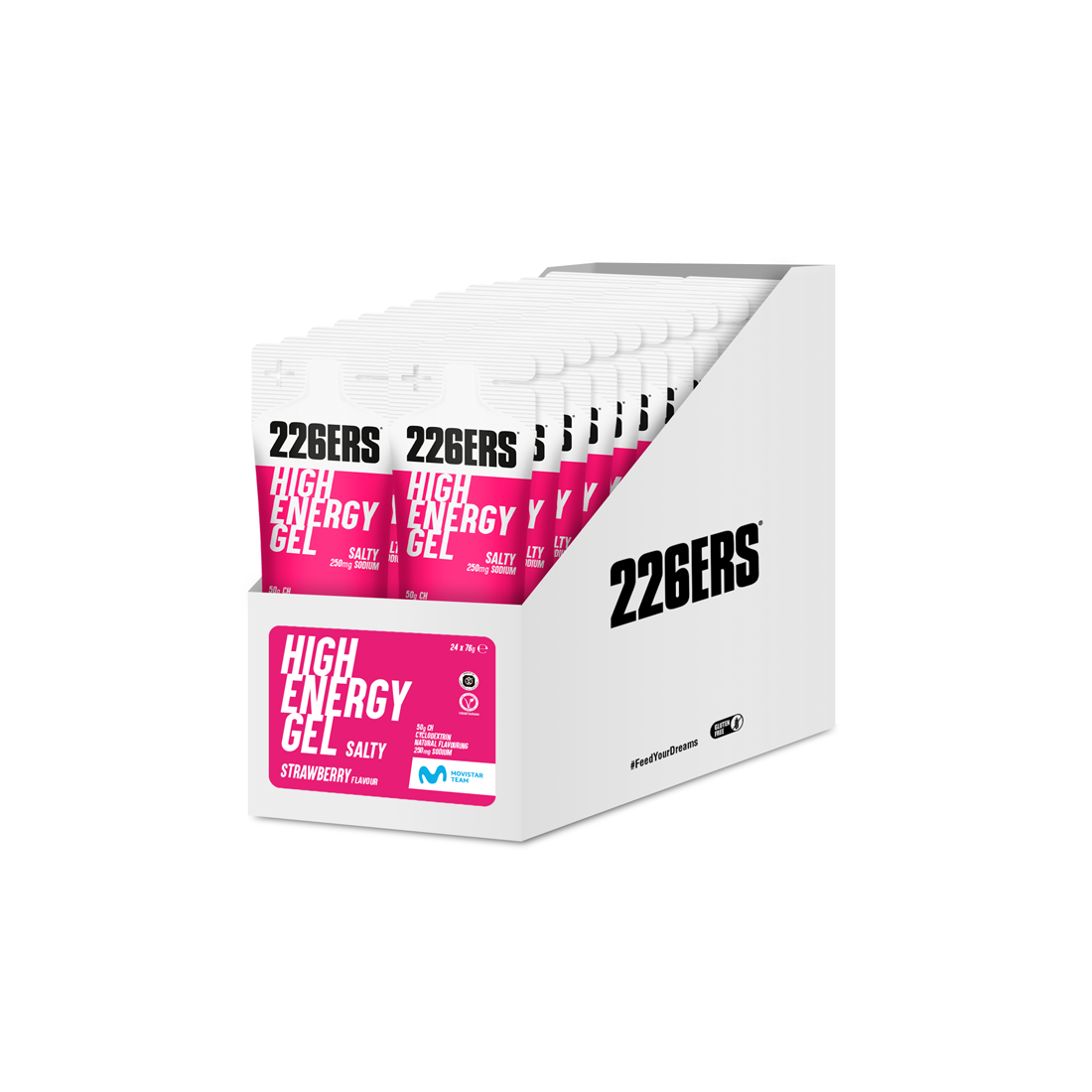 HIGH ENERGY GEL 76G (SALTY STRAWBERRY)