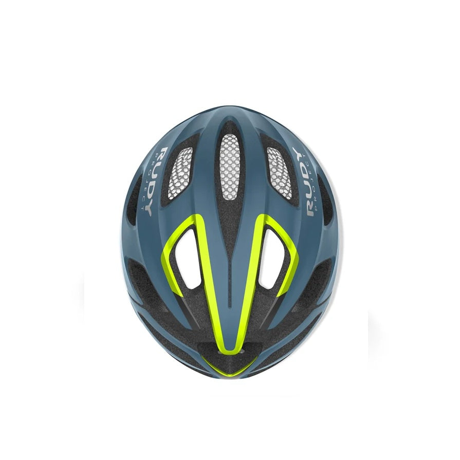 STRYM - AZUL PACIFICO / AMARILLO FLUO MATE