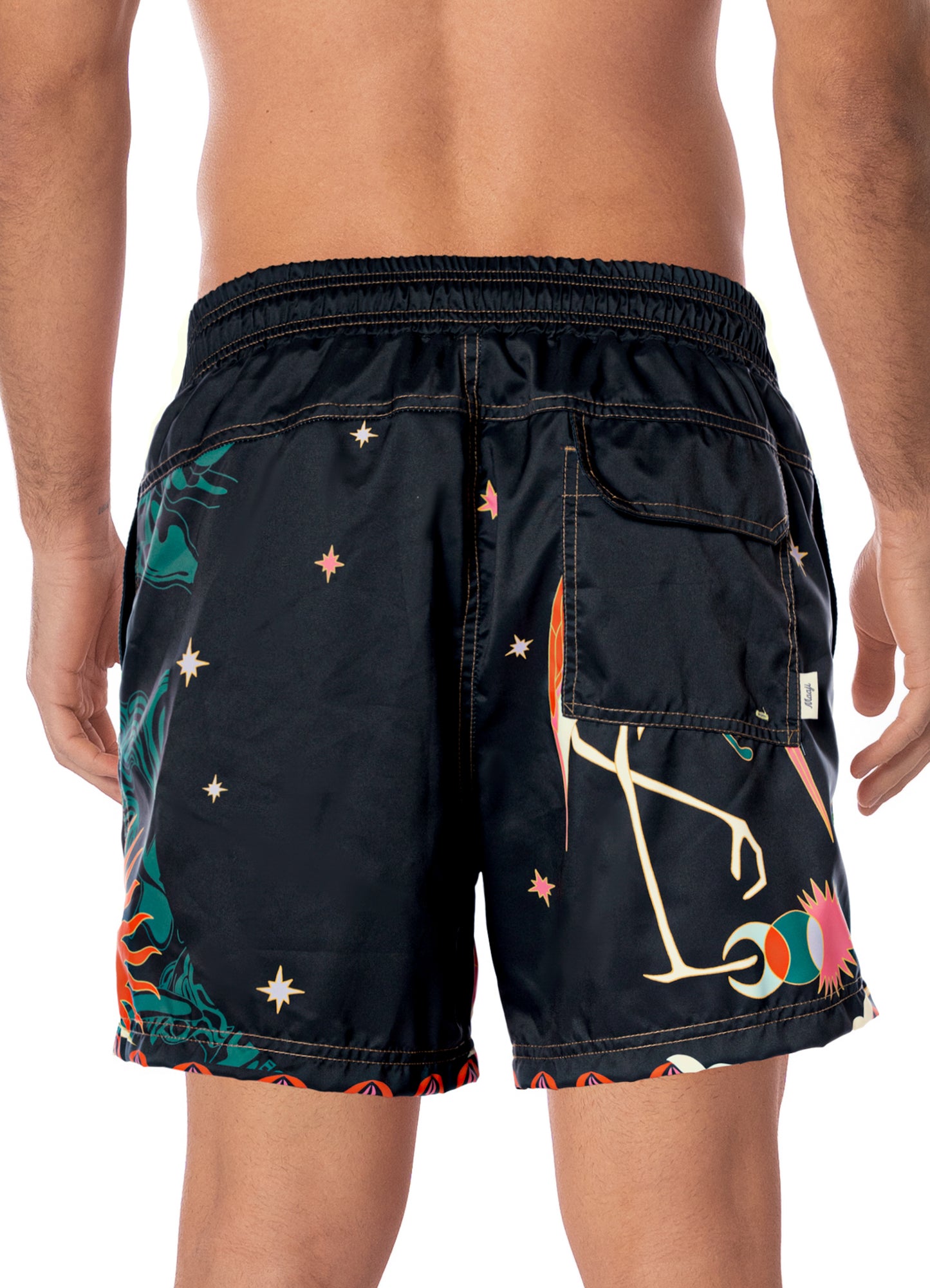 Pantaloneta - Flamingo Night Sailor