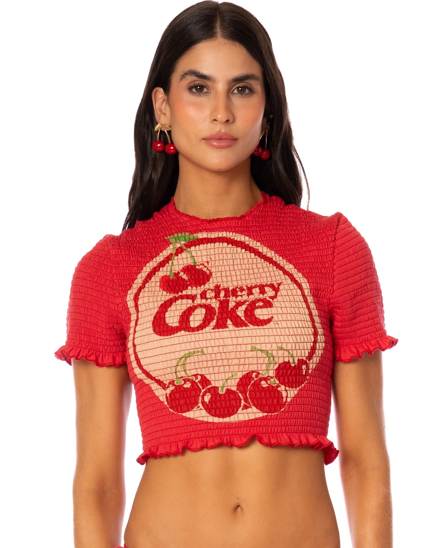 Crop Top - Nerina Cherry Coke