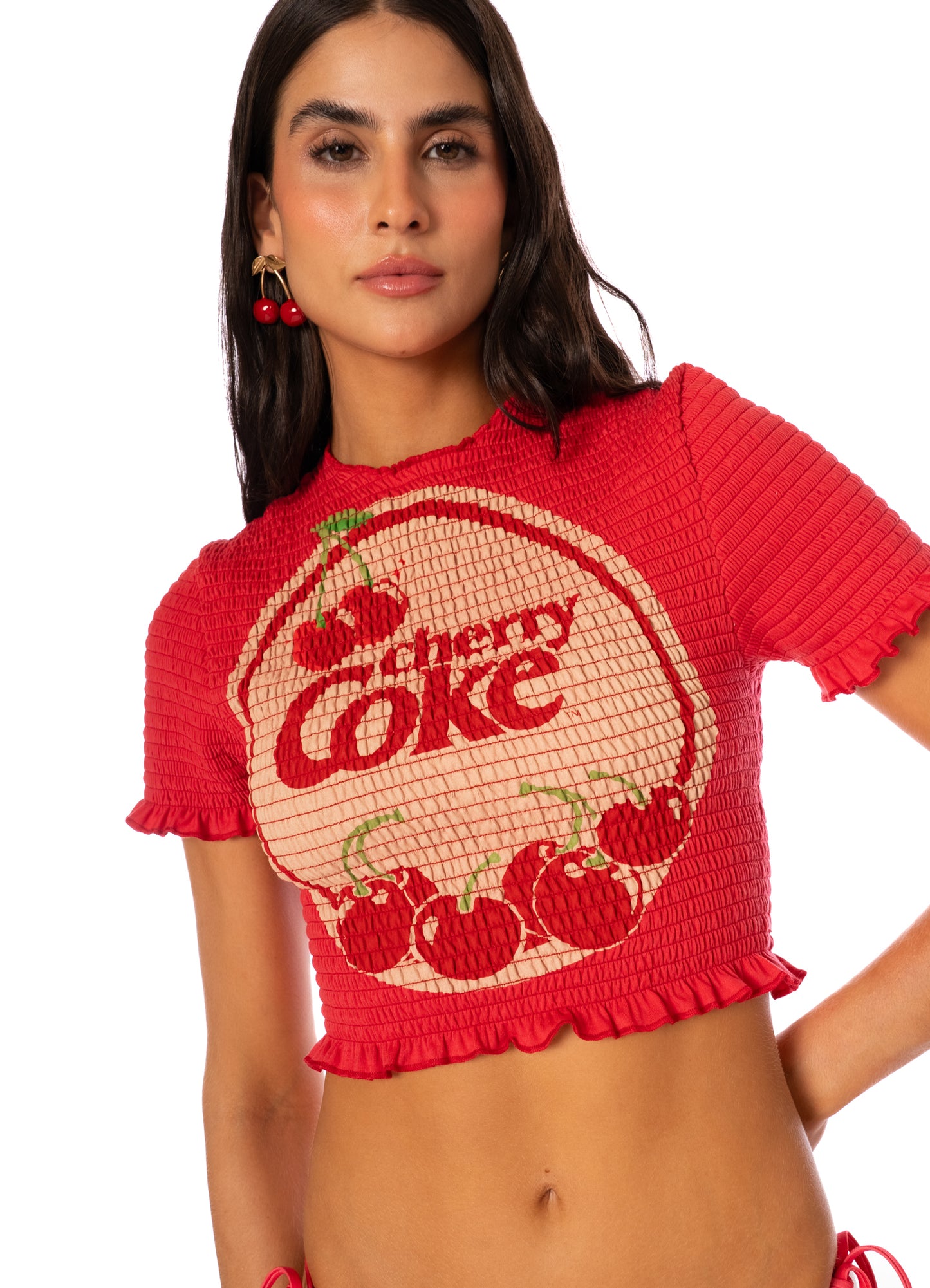 Crop Top - Nerina Cherry Coke