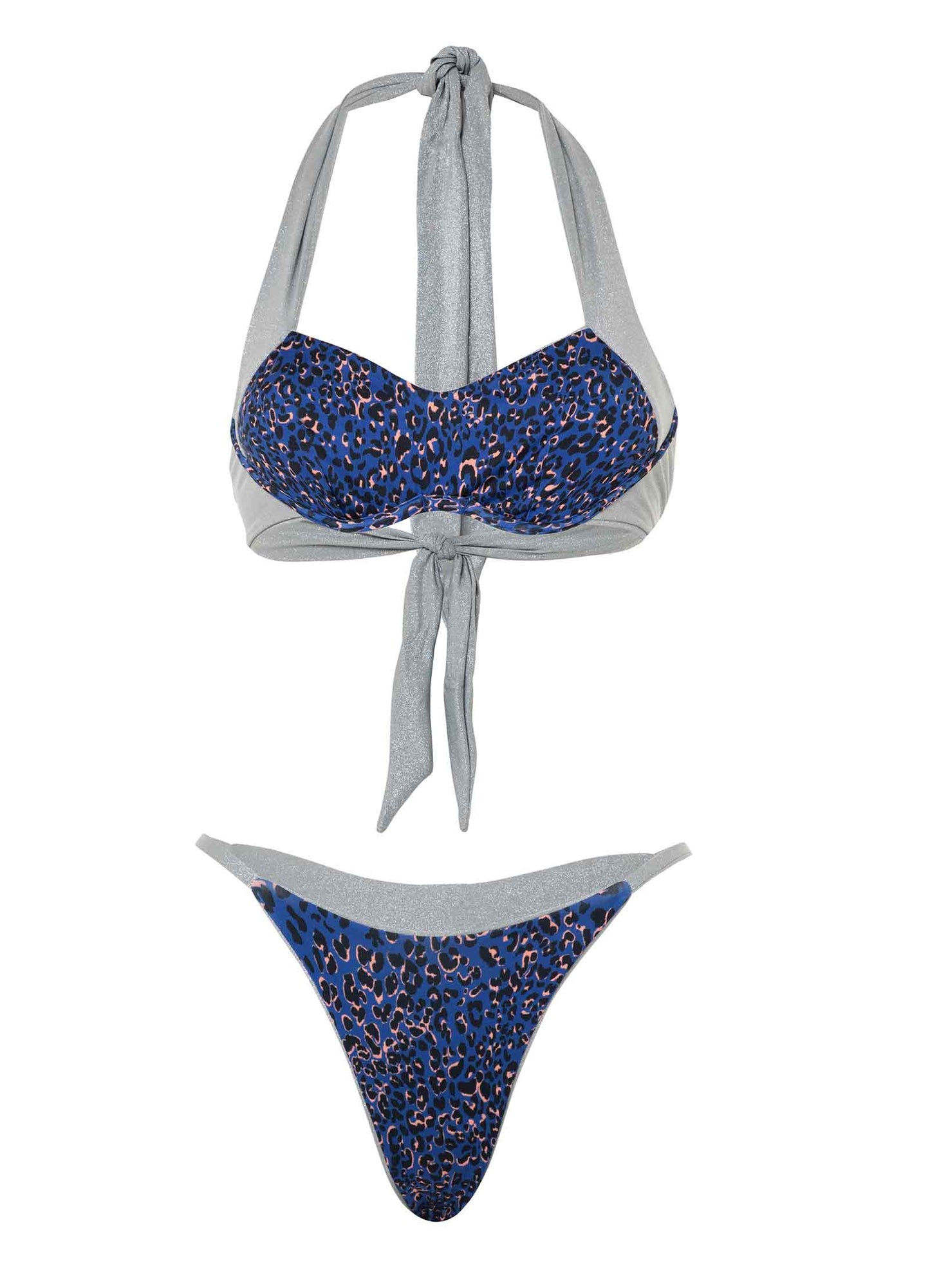 Bikini - Silver Shine Mara Micro