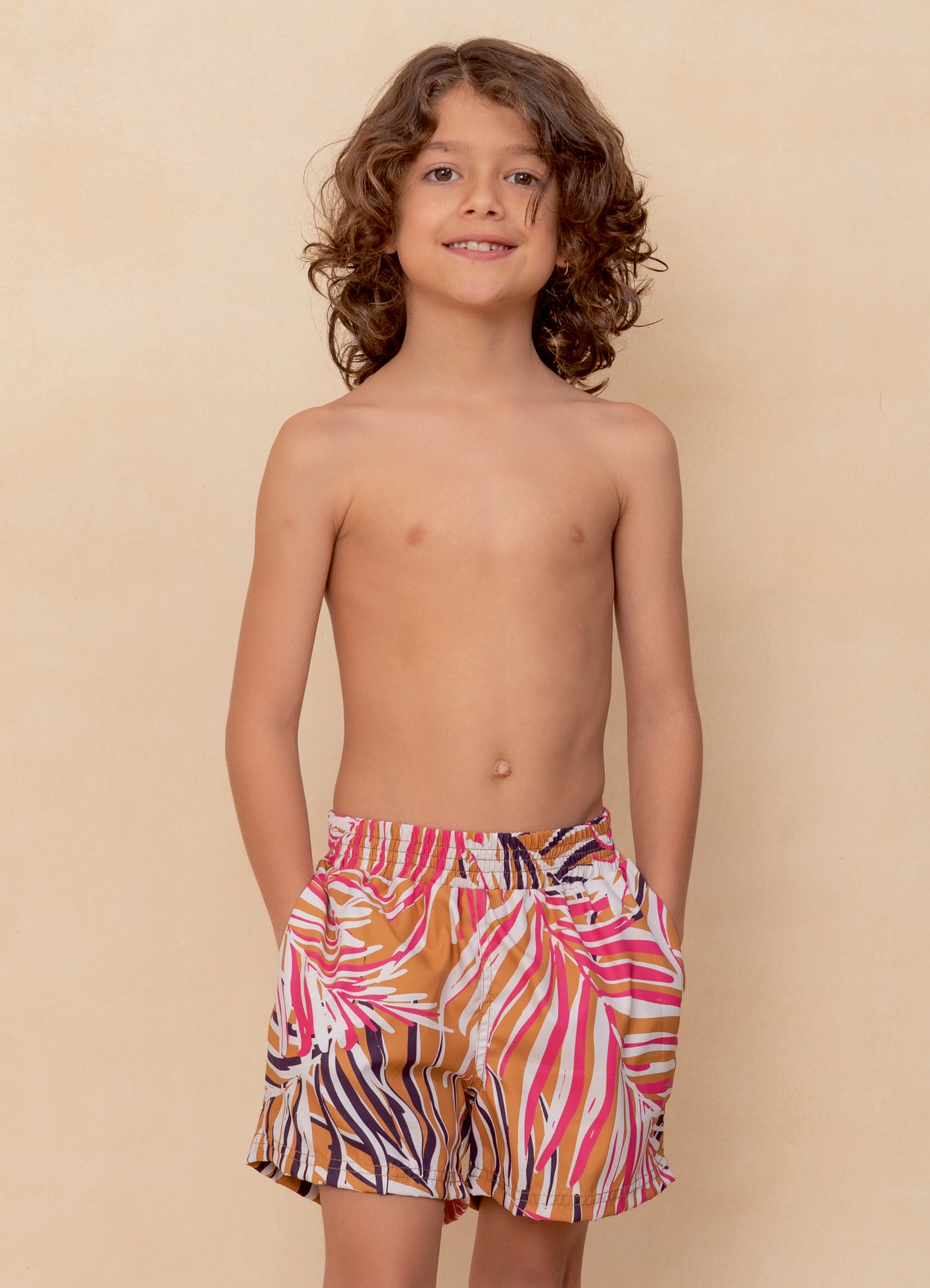 Pantaloneta Kids - Caramel Foliage Little Sailor