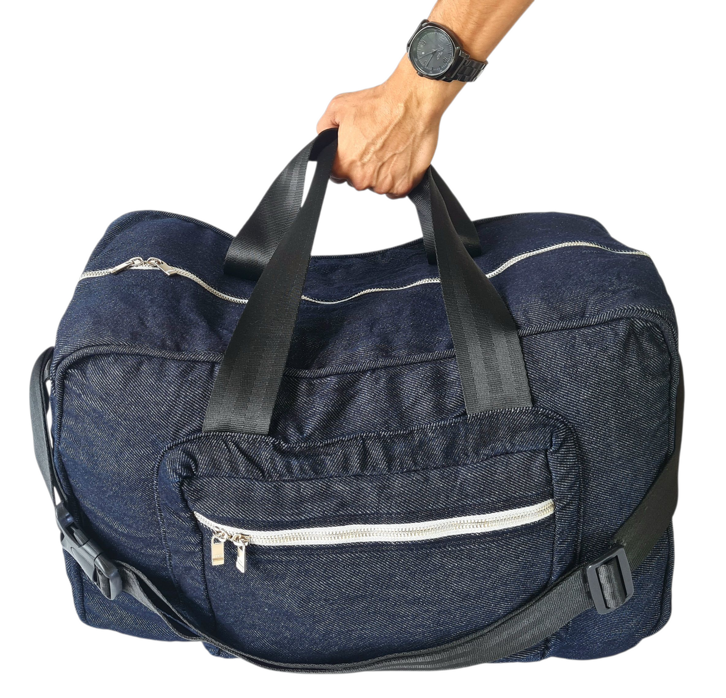 Maletín Beira Raw Silver