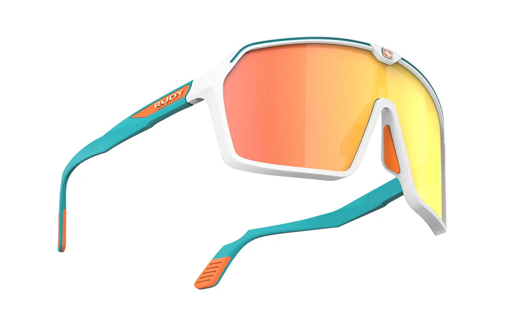 SPINSHIELD - WHITE/ESMERALD MATTE - MULTILASER ORANGE