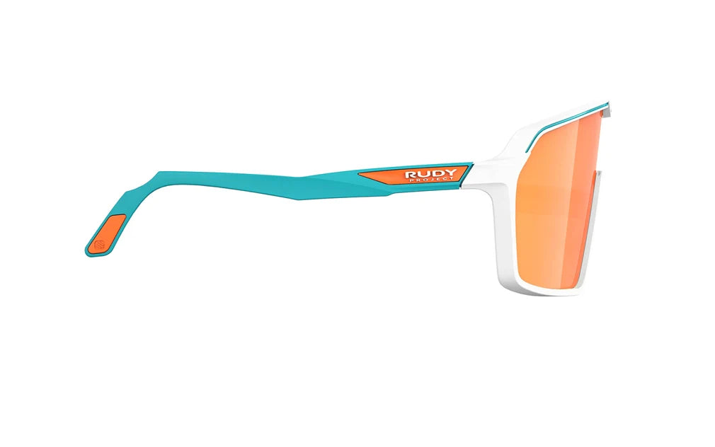 SPINSHIELD - WHITE/ESMERALD MATTE - MULTILASER ORANGE