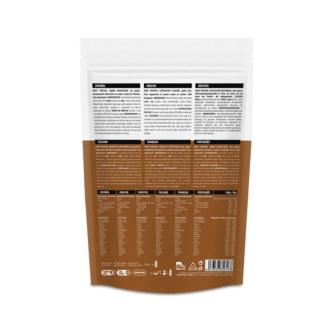 WHEY PROTEIN 1KG (CAPUCCINO)