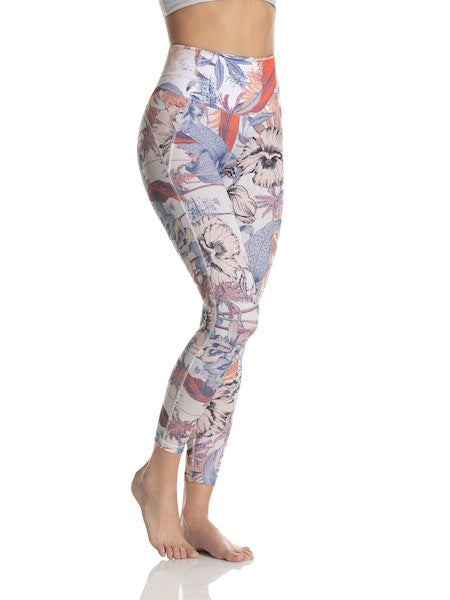 Leggins - Dazeful High Maui White