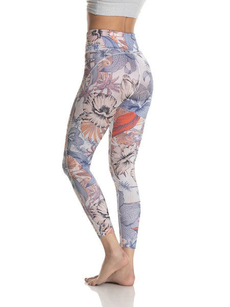 Leggins - Dazeful High Maui White