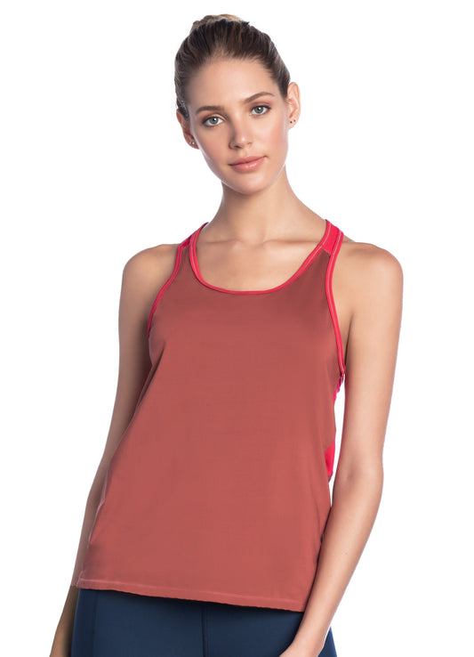 Camiseta deportiva - Leap Garnet