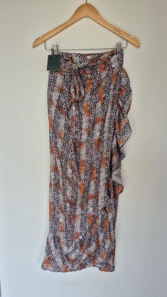 Falda - Snake silver