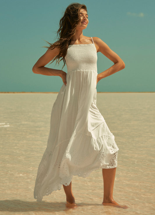 Vestido - Off White Isadora