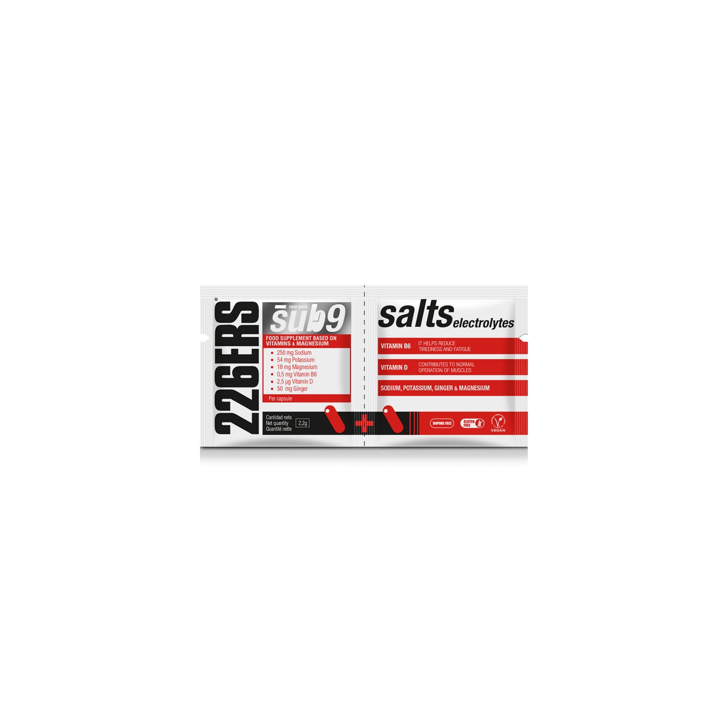 SUB9 SALTS ELECTROLYTES-DUPLO (GINGER)