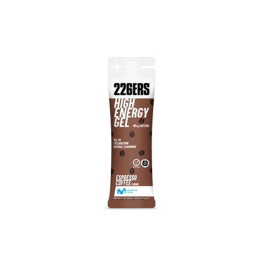 HIGH ENERGY GEL 60ml (CAFFEINE EXPRESSO COFFEE)