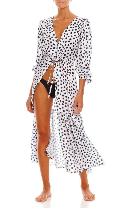 Vestido - Black Dots