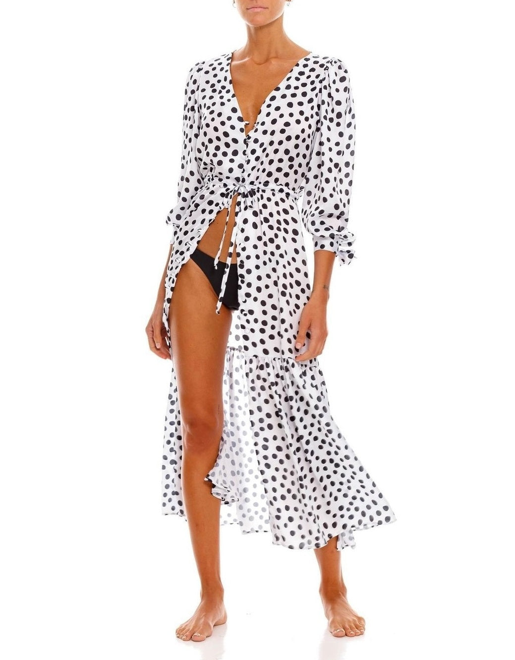 Vestido - Black Dots