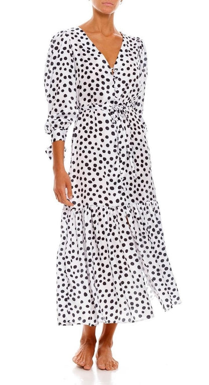 Vestido - Black Dots