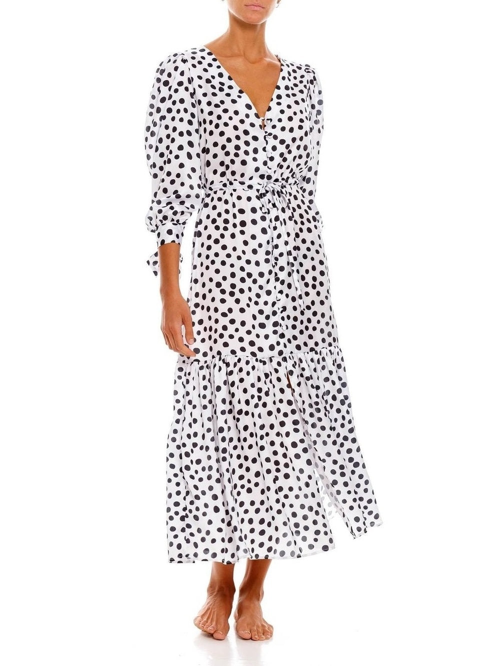 Vestido - Black Dots
