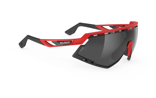 DEFENDER - FIRE RED GLOSS/BUMPER BLACK - IMPACTX PHOTOCHROMIC 2 LSR RED