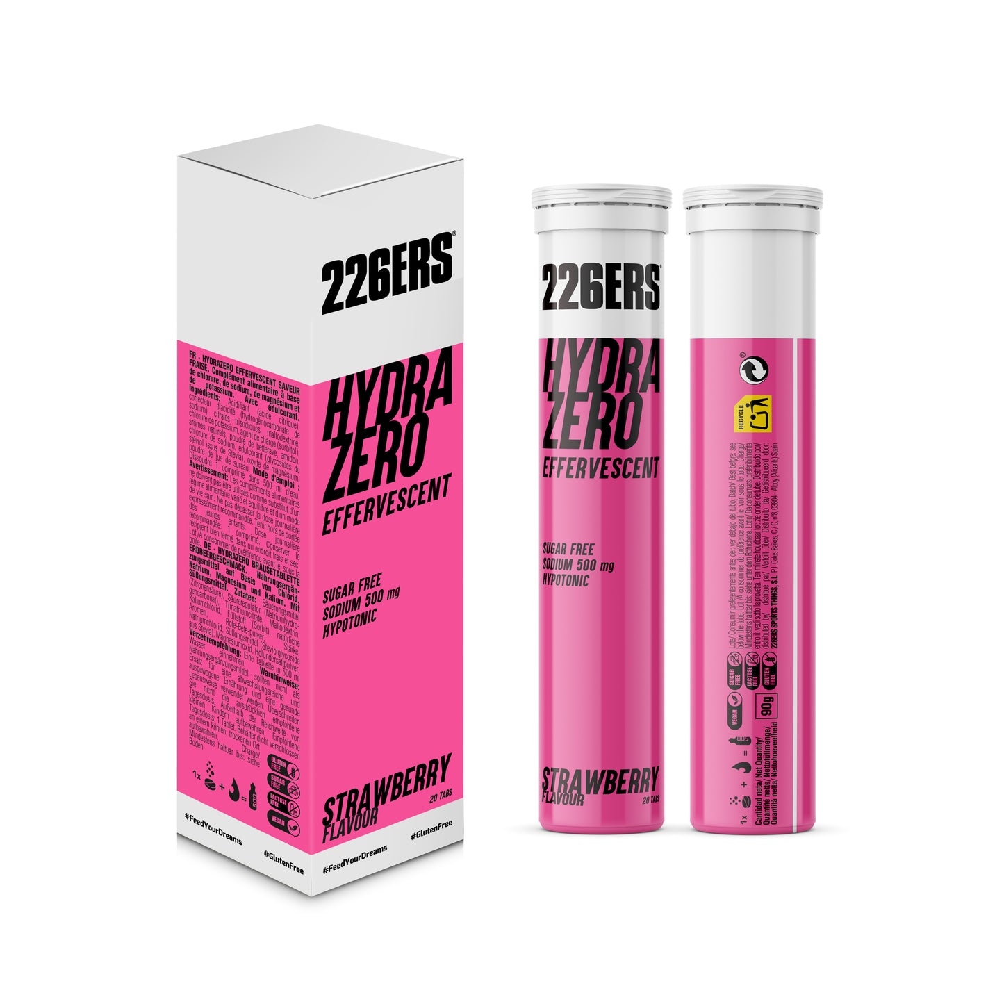 HYDRA ZERO EFFERVESCENT (STRAWBERRY)