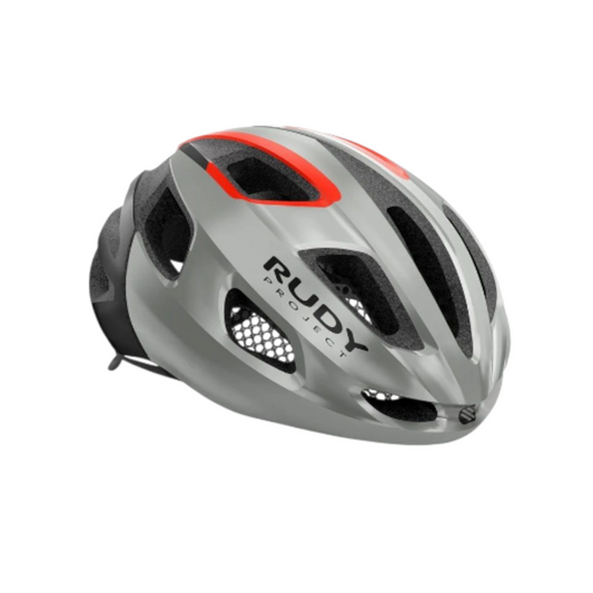 STRYM - GRIS METALICO / ROJO FLUO