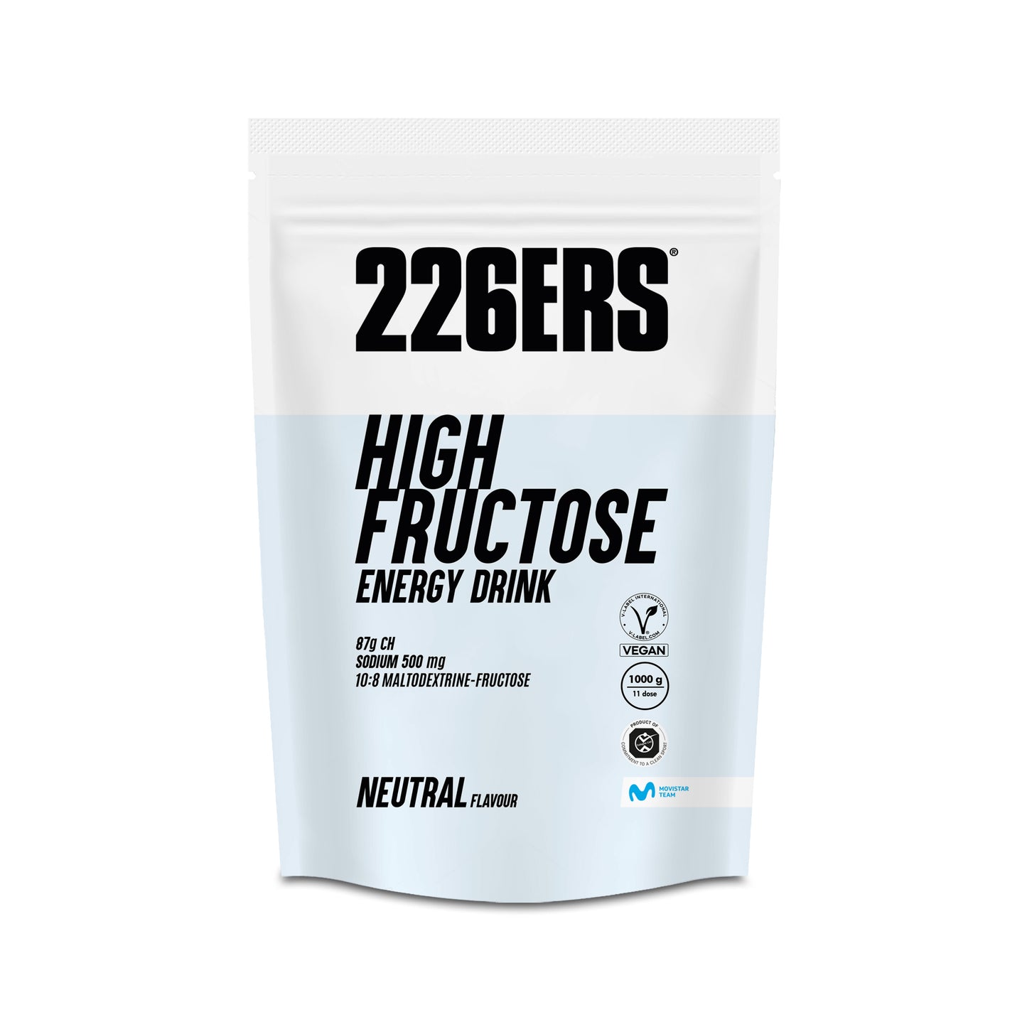 HIGH FRUCTOSE ENERGY DRINK 1KG (NEUTRO)