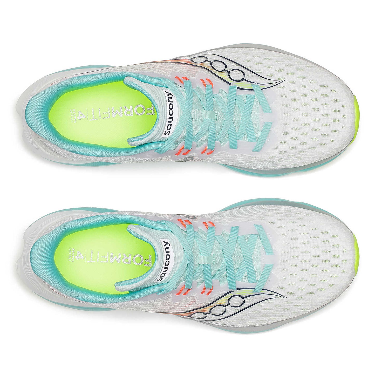 KINVARA 16  - WHITE/AQUA