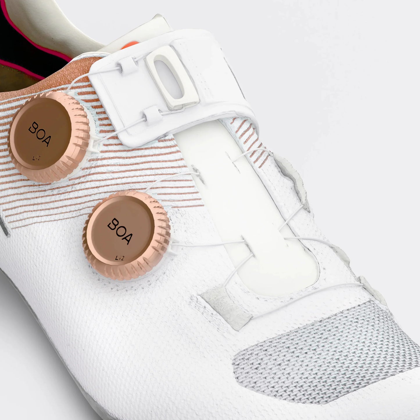 ZAPATILLAS KR0 EVO SUPERLIGHT SHOES - WHITE/BRONZE