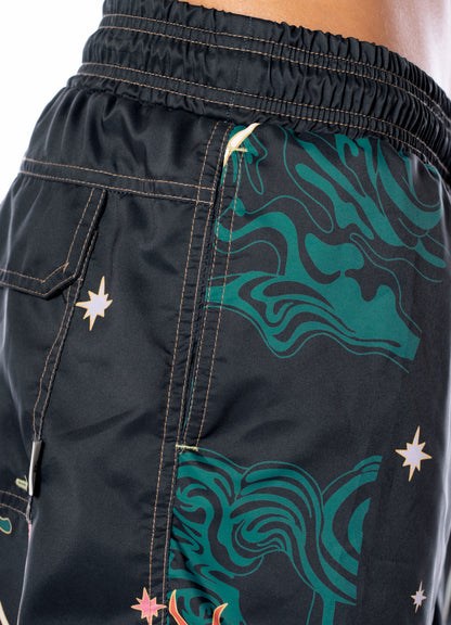 Pantaloneta - Flamingo Night Sailor