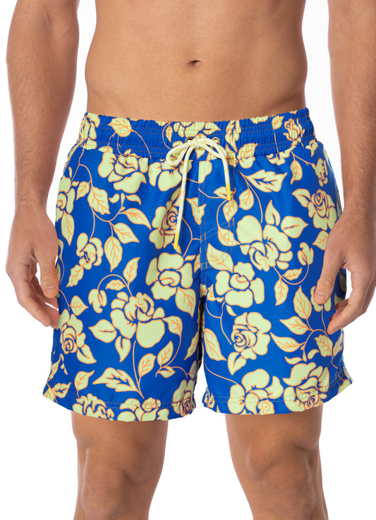 Pantaloneta - Cobalt Flora Sailor