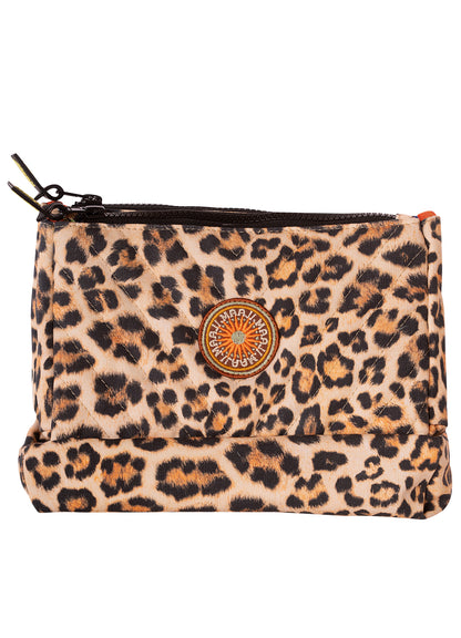 Cosmetiquera - Cheetah Coral