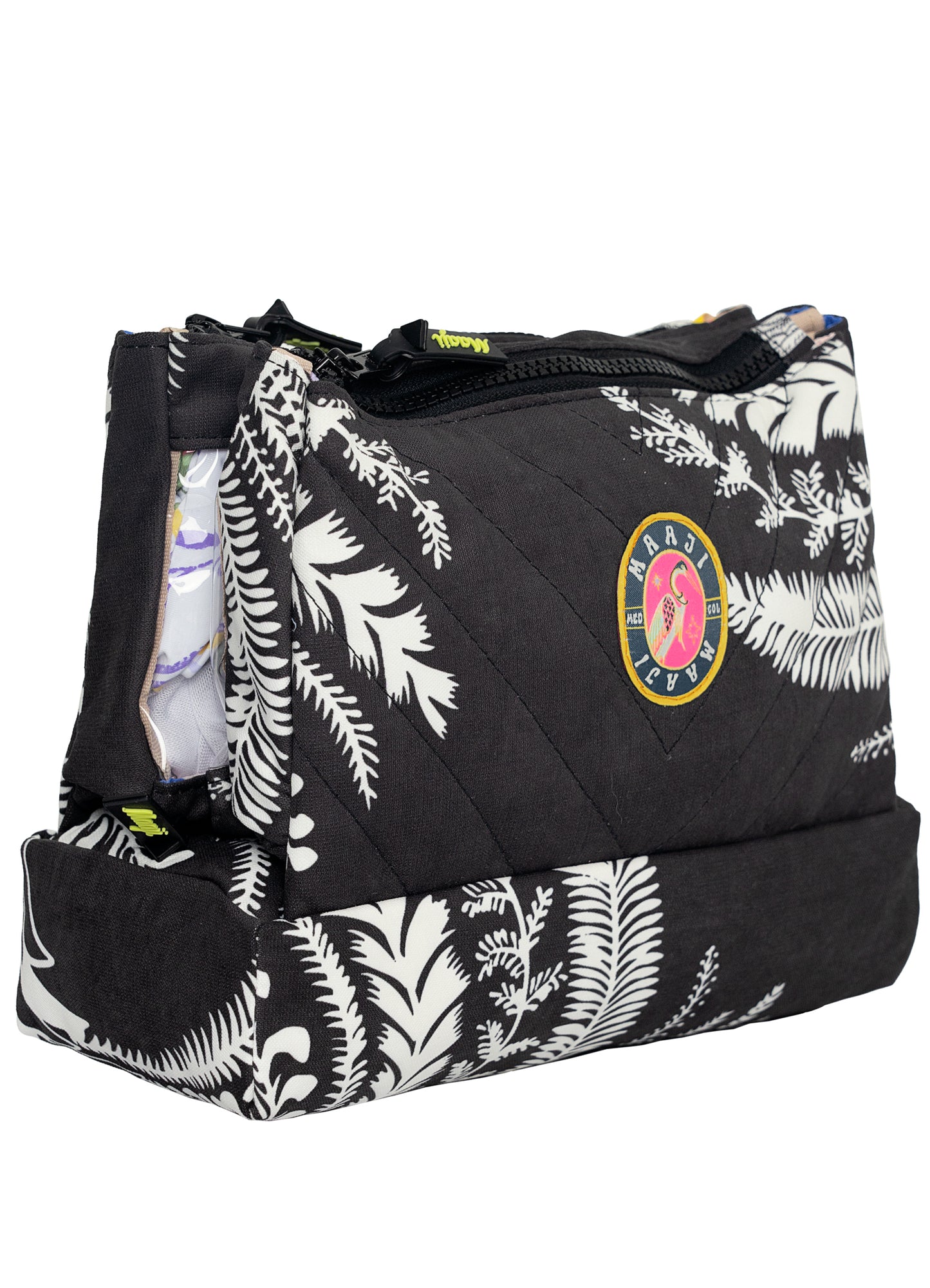 Cosmetiquera - Midnight Palm Coral