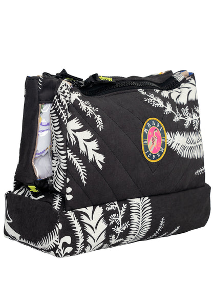 Cosmetiquera - Midnight Palm Coral