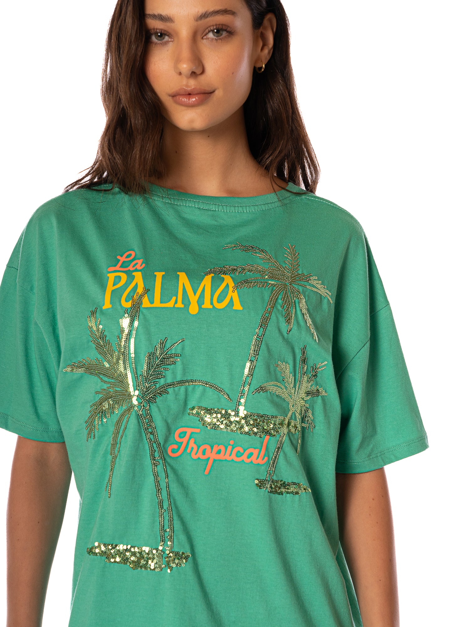 Camiseta - Tropical Green Azalea