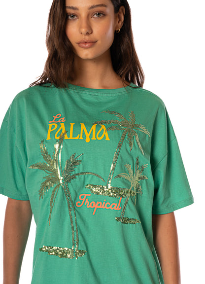 Camiseta - Tropical Green Azalea