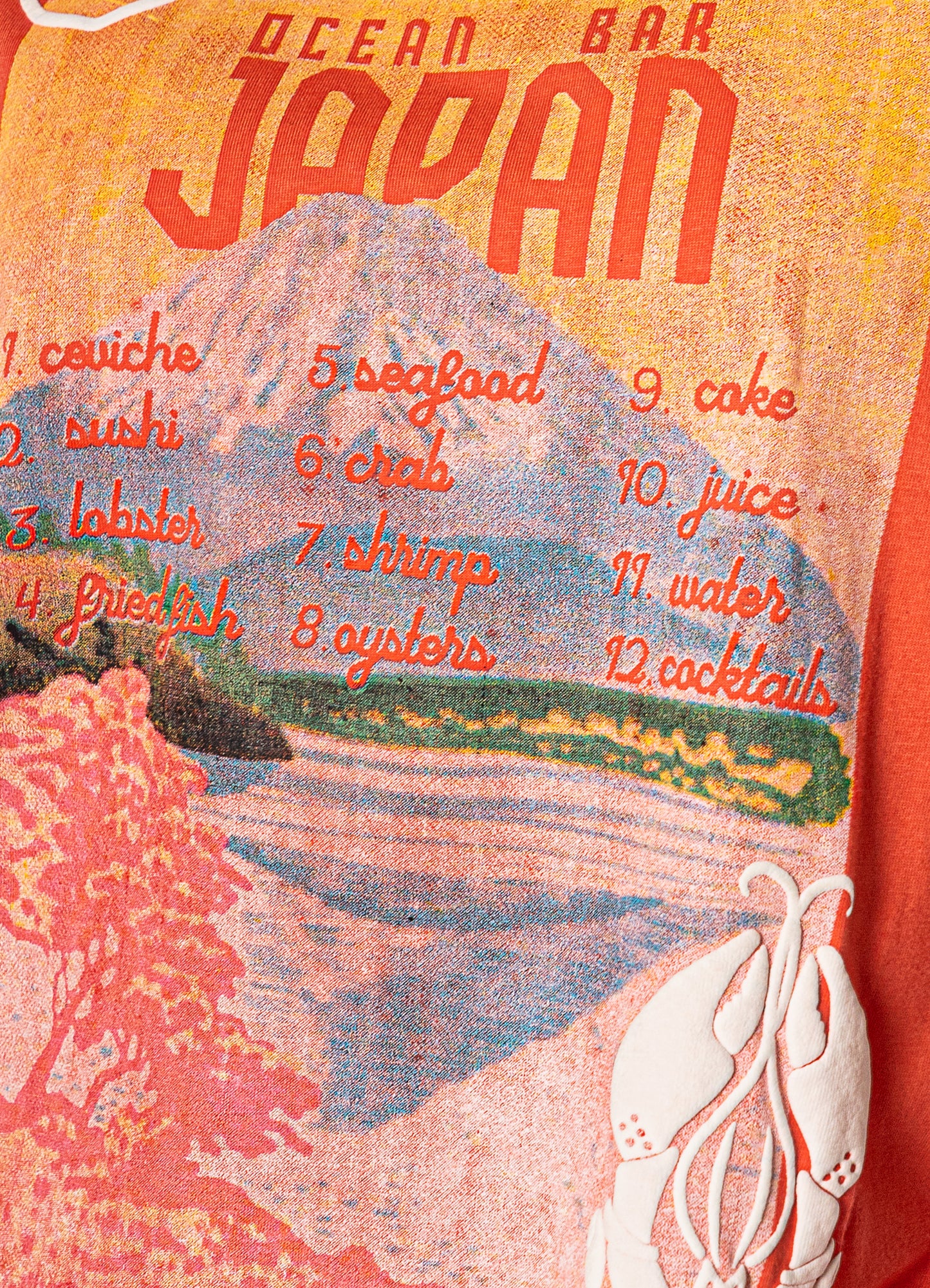 Camiseta - Coral Ripple Azalea