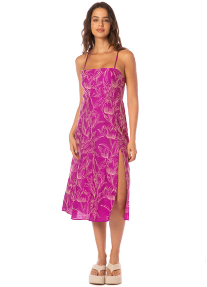 Vestido - Violet Foliage Remi