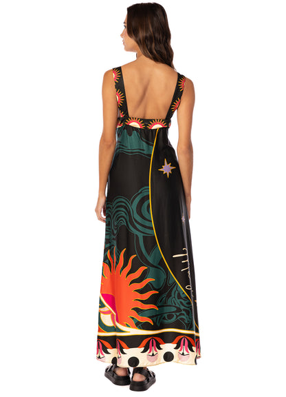 Vestido - Flamingo Night Lowry