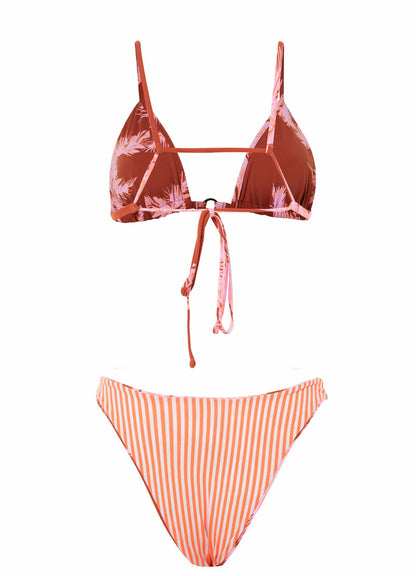 Bikini - Darkred Palms Arabelle Splendour