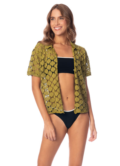 Blusa - Engraved Leaves Sol